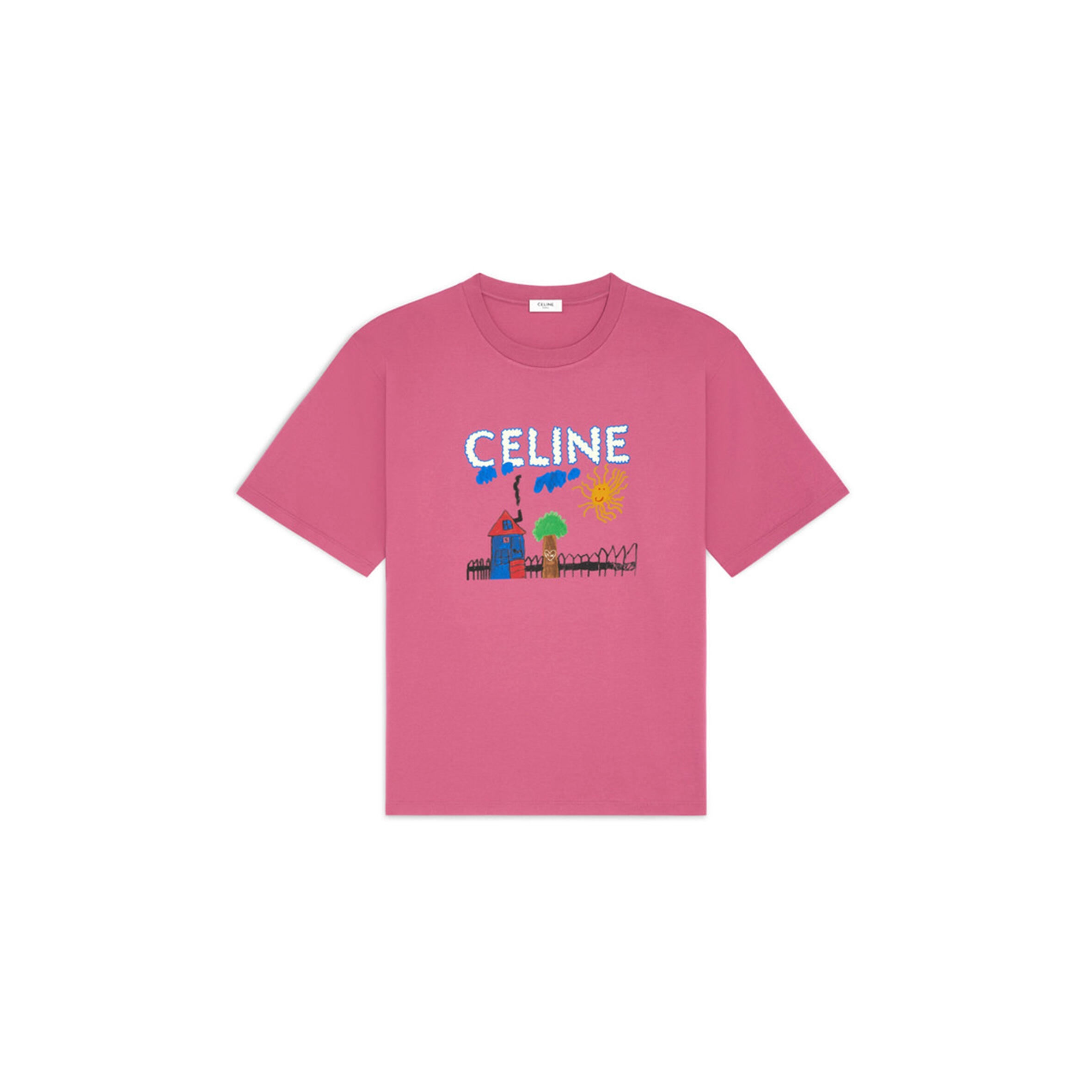 Ce1i*e loose t-shirt in cotton jersey